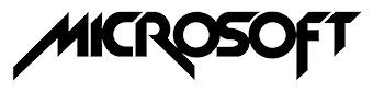 Logo Microsoft 1980–1982