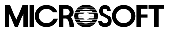 Logo Microsoft 1982–1987